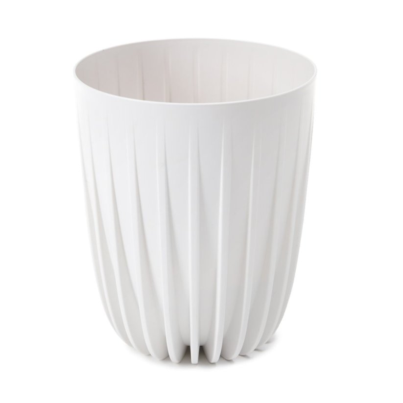 Vaso di design MIRA in bianco 30 cm 