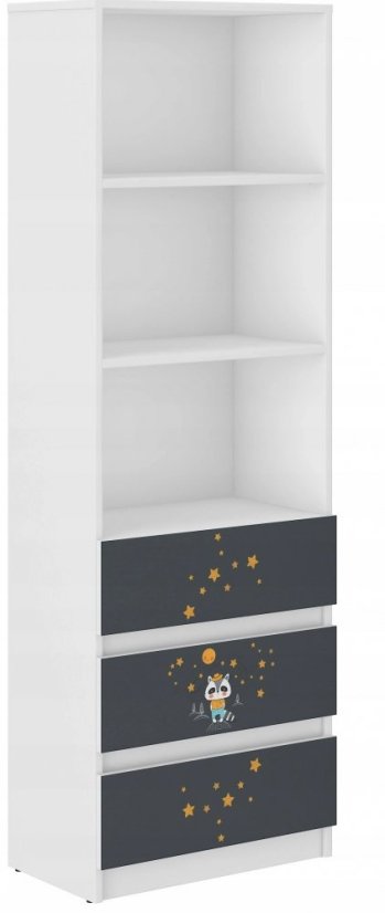 Raft pentru jucării pentru copii cu cer de noapte 180x33x60 cm
