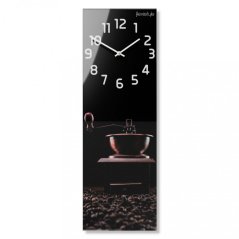 Orologio da cucina di design con macinacaffè