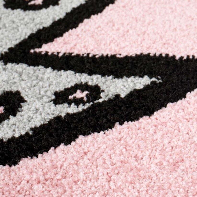 Cute Kitty ružičasti djevojački tepih