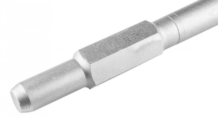 Scalpello piatto HEX 115 x 400 mm 57H575 GRAFITE