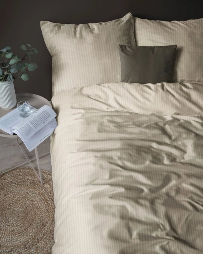 Luxus damaszt ágynemű - bézs