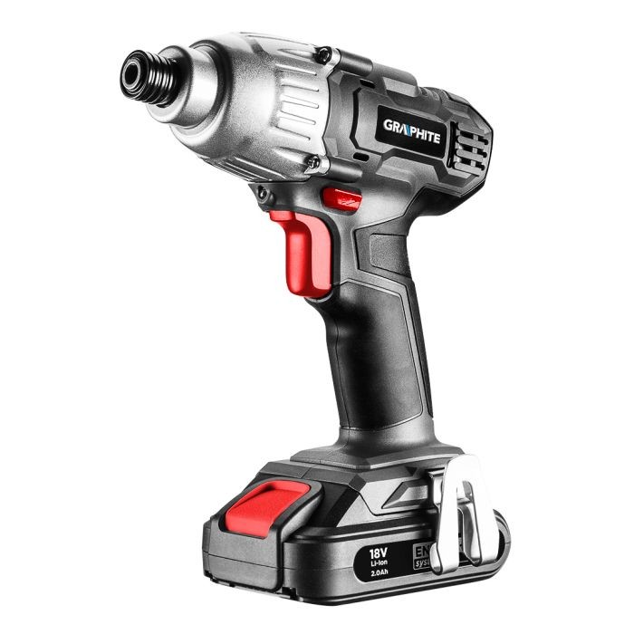 Aku vrtačka Energy + 18V, Li-Ion, 58G012 GRAPHITE