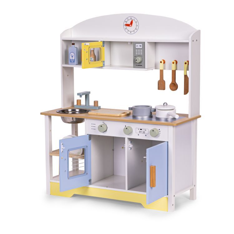 Štýlová a funkčná detská kuchynka s doplnkami