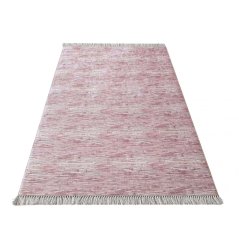 Tappeto da cucina rosa impermeabile
