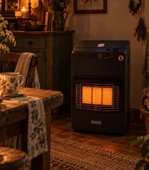 Keramický plynový ohřívač na LPG se 3 stupni výkonu – 4,2 kW