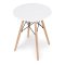 Elegante tavolo rotondo in legno - 60 cm