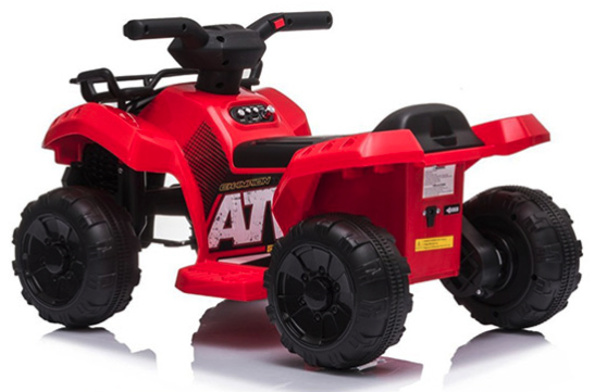 Detská akumulatorová štvorkolka červená