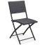 Scaune de grădină pliabile ROME din polyrattan - set de 2, capacitate maximă 120 kg