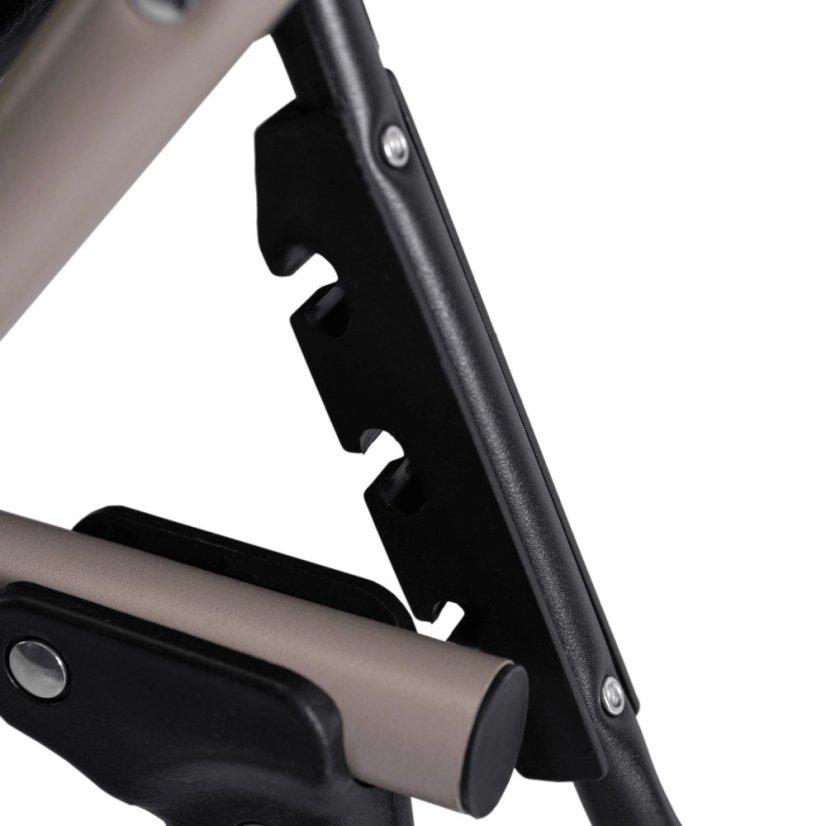 Vrtna ležaljka s madracem i podesivim naslonom VENUS