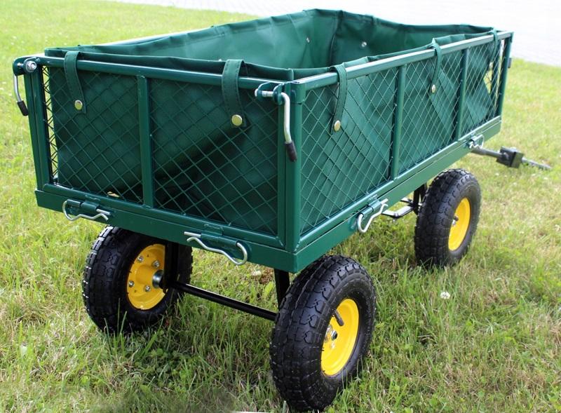Garten-Trolley 2in1 in grün 