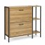 Dulap pentru pantofi cu 2 compartimente rabatabile și rafturi 86,5 x 89 x 24 cm