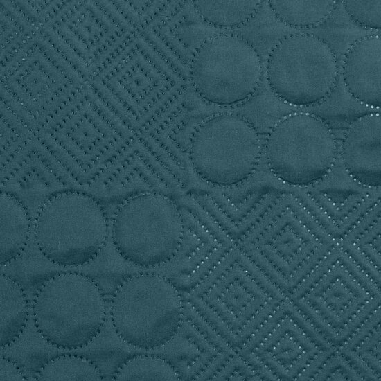 Copriletto di design Boni verde scuro