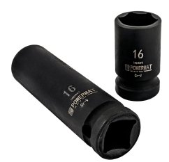 Sada rázových hlavic HEX 1/2" - 20 ks