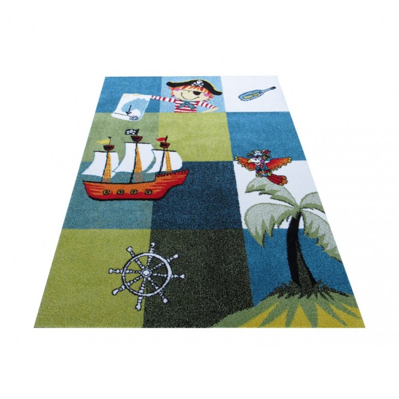 Piratenteppich fürs Jungenzimmer