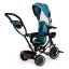 Triciclo, passeggino verde-blu ECOTOYS