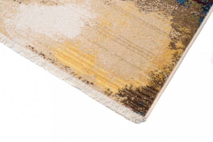 Eredeti szőnyeg absztrakt mintával a nappaliba