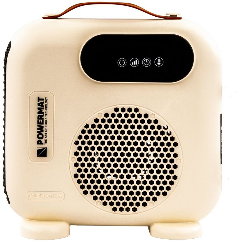 Thermofan - 2000 W-os hordozható fűtőtest LCD kijelzővel és távirányítóval