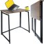 Klappbarer Arbeitstisch im Loft-Stil 80 x 45 cm