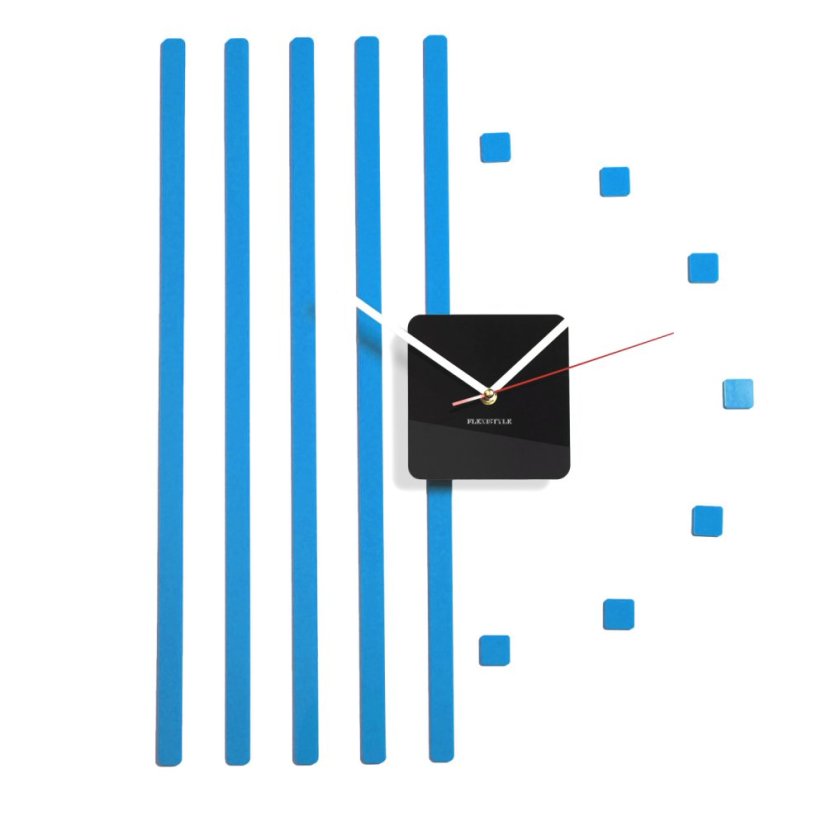 Nalepovacie nástenné hodiny do obývačky