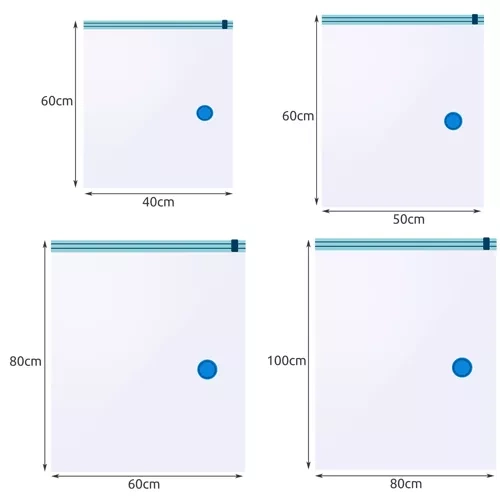 Vakuové sáčky na skladování oblečení