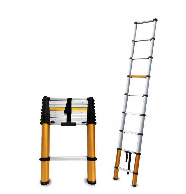 Aluminijske teleskopske ljestve 9 stepenica 150 kg