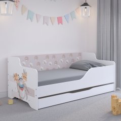 Dětská postel se zvířátky 160x80 cm