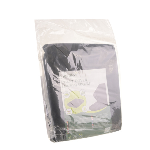 Černá agrotextilie proti plevelu 1,6 x 20 m 50 g/m²