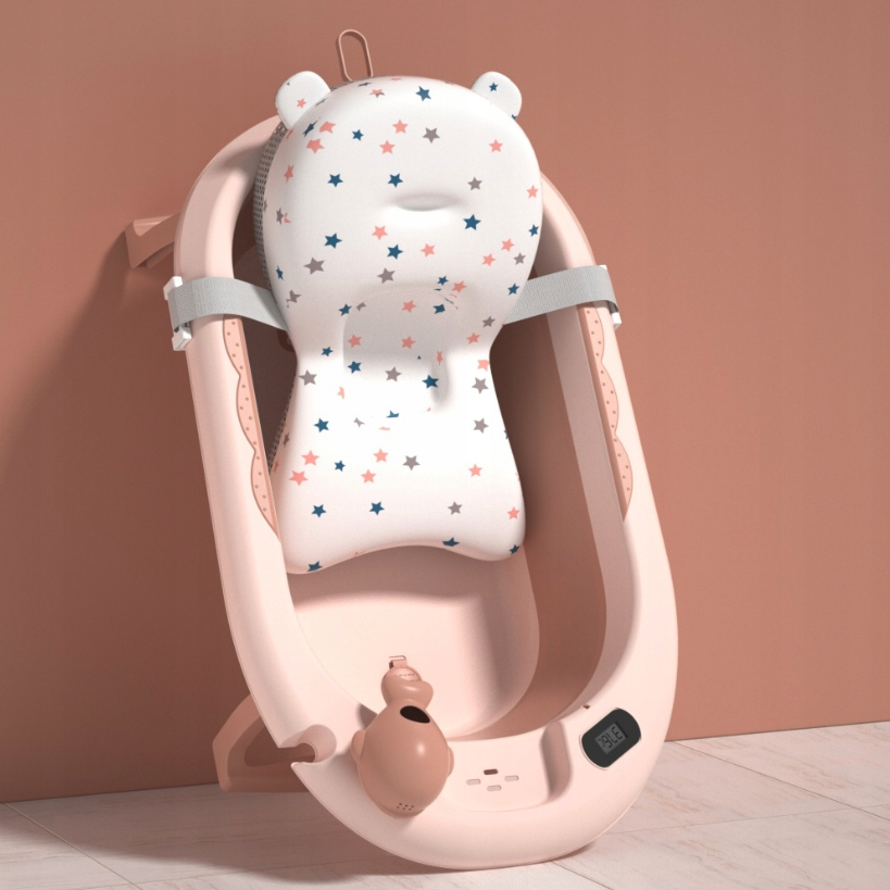 Összecsukható babakád VAIANA PREMIUM párnával - több színben