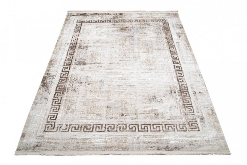 Dizajnový vintage koberec s geometrickým vzorom - Rozmer koberca: Šírka: 120 cm | Dĺžka: 170 cm