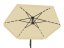 Umbrelă de grădină cu iluminare LED 3 m - Bej