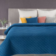 Modern bedspread Boni dark turquoise