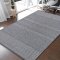 Sivý škandinávsky koberec s jemným vzorovaním