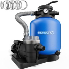 SF110K 13 200 l/h homokszűrő medencéhez előszűrővel