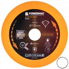 Diamantglasscheibe PM-TDCS-1251T - 125 mm