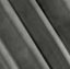 Sametový závěs na okno tmavě šedé barvy 140 x 250 cm - Rozměr: Délka: 250 cm