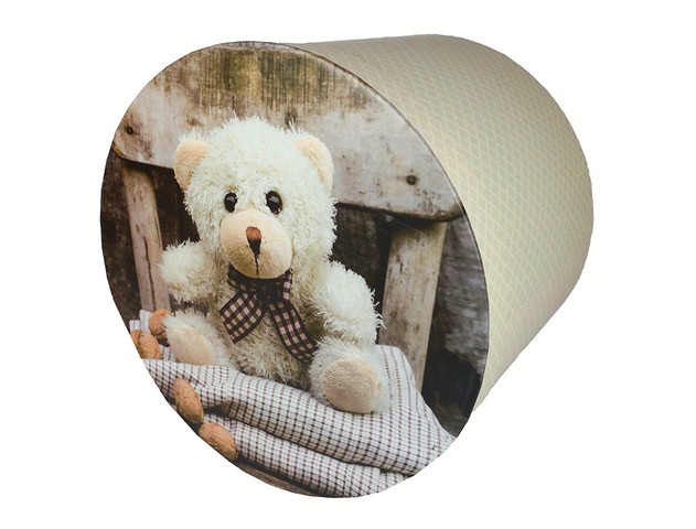 Kvalitná detská deka do kočíka s medvedíkom 130 x 160 cm