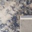 Elegáns kék-bézs mintás szőnyeg