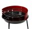 Runder Gartengrill 41 X 33,5 X 46,5 cm - rot Runder Gartengrill 41 X 33,5 X 46,5 cm - rot