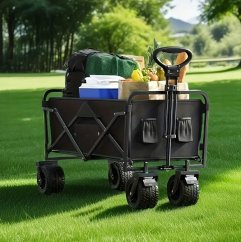 Skladací prepravný vozík - premium 150 L