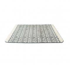 Хубав сив килим в скандинавски стил 120 x 170 cm