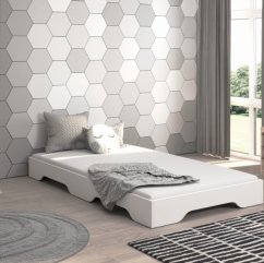 Dětská postel SIMPI 140 x 70 cm bílá