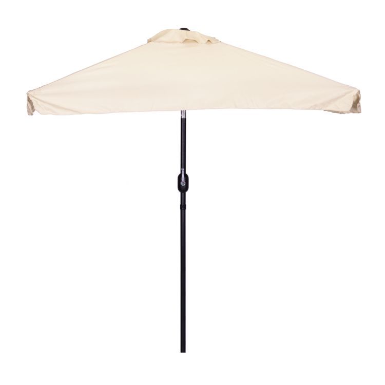 Бежов градински чадър 200 x 140 cm