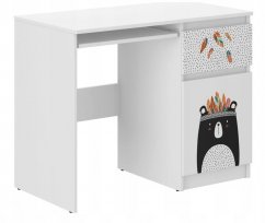 Gyermek íróasztal gyönyörű medvével 77x50x96 cm