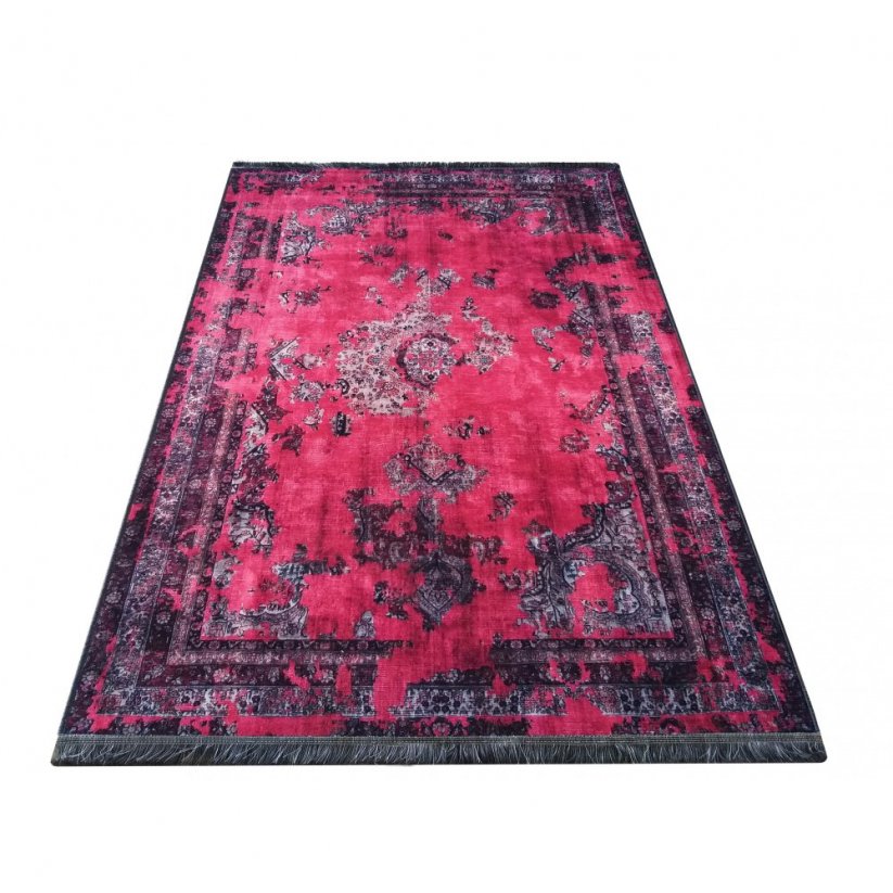 Orientální koberec v malinové barvě - Rozměr koberce: Šířka: 120 cm | Délka: 170 cm