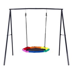 Leagăn cuib de barză pentru copii - design colorat Ø100 cm