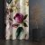 Tenda decorativa crema con fiori di magnolia