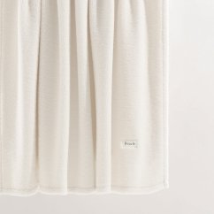 Pătură modernă de culoare crem deschis Boucle 130 x 170 cm