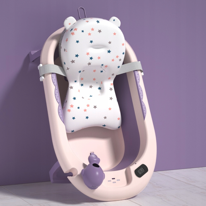 Összecsukható babakád VAIANA PREMIUM párnával - több színben