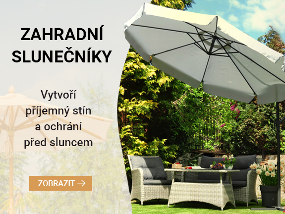Zahradní slunečníky